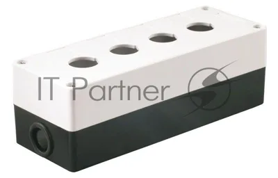 Корпус КП 104 4-м бел. для кнопок IEK BKP10-4-K01