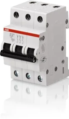 Выключатель автоматический модульный 3п C 25А 6кА SH203 ABB 2CDS213001R0254