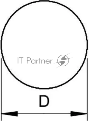 Пруток стальной оцинк. d8 RD8-FT (уп.125м) OBO 5021081