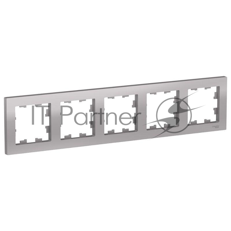 Рамка 5-м ATLAS DESIGN универс. алюм. SchE ATN000305