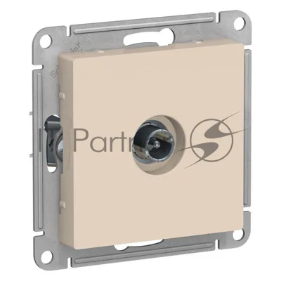Механизм розетки TV ATLAS DESIGN оконечный 1DB беж. SchE ATN000291