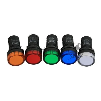 Лампа AD22DS(LED) матрица 22мм 230В жел. КЭАЗ 238573