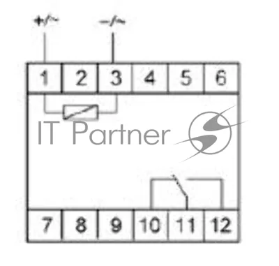 Реле промежуточное PK-1P/Un (монтаж на DIN-рейке 35мм 24В AC/DC 16А 1P IP20) F&F EA06.001.003