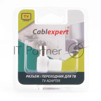 Разъем Cablexpert TVPL-10, TV (мама) 90 градусов, блистер