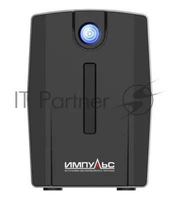 Источник бесперебойного питания Импульс ЮНИОР СМАРТ 800, 800/480 ВА/Вт, LED, USB, SCHUKOx2