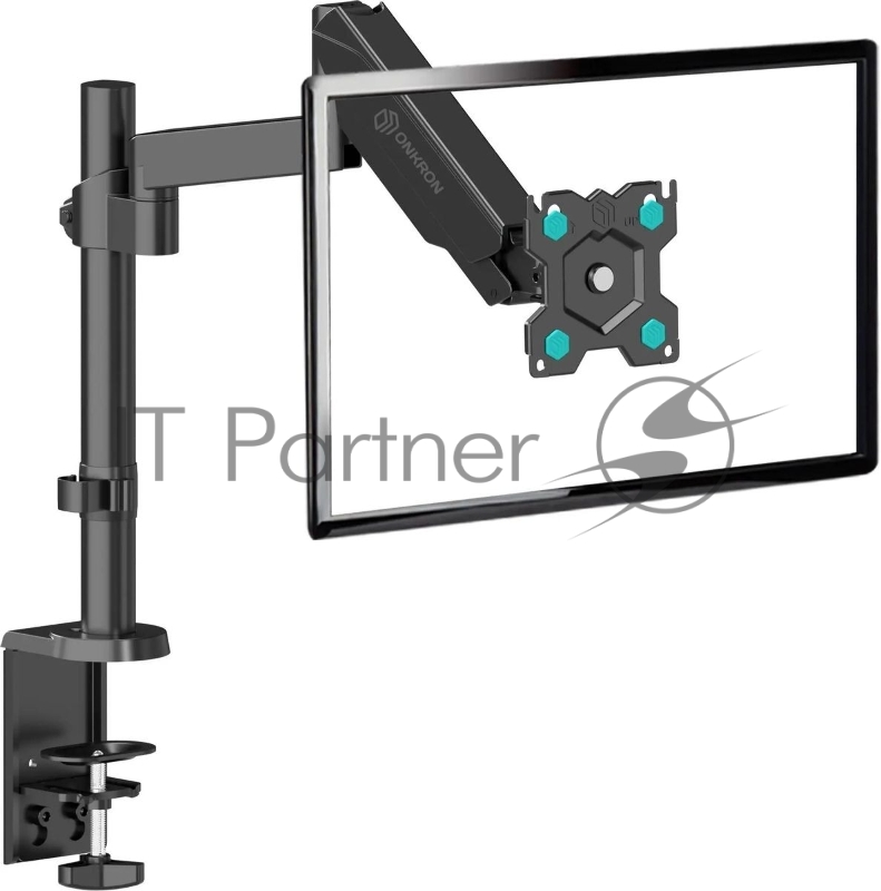 Кронштейн (держатель) ONKRON G70 для монитора 13"-34" дюймов настольный, черный