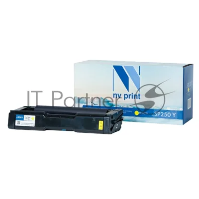 Картридж NVPrint совместимый NV-SP250 Yellow для Ricoh Aficio SPC250DN/SPC260/SPC261 (1600k)