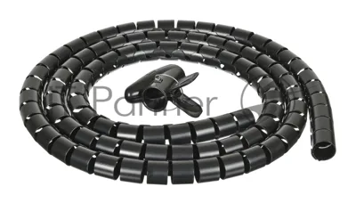 Кабельный органайзер Buro Spiral Hose 25x2000мм черный