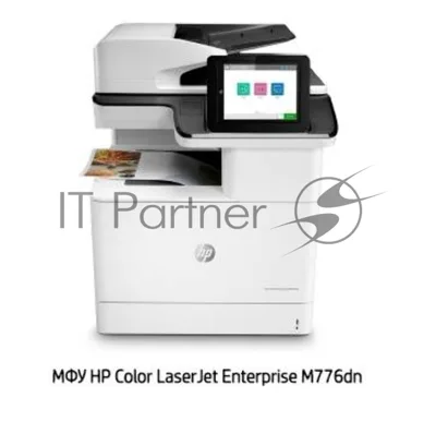МФУ лазерное HP Color LaserJet Enterprise MFP M776dn (T3U55A), A3, цветной, печ. до 46 стр/мин., 1200 x 1200 dpi (печать) 600x600dpi (скан.), USB, RJ-45